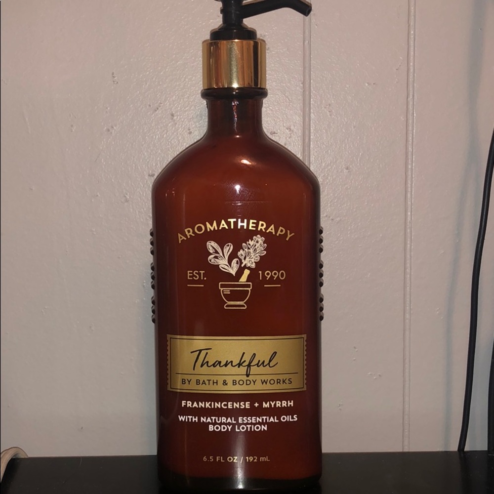 Bath and body works thankful body lotion